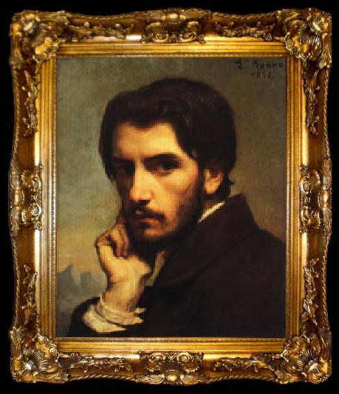 framed  Bonnat, LEon Self Portrait, ta009-2